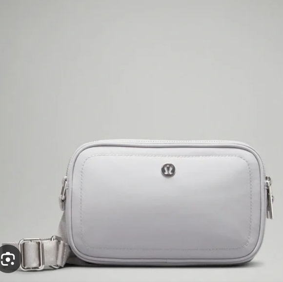 lululemon athletica Other - lululemon athletica Silver Belt Bag